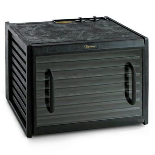 Excalibur 3926TB Black 9Tray Food Dehydrator, 15 SQ. Ft. Drying Space, Adjustable Thermostat, 26-Hr Timer
