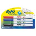 Expo Dry Erase Markers, Ultra Fine Tip, Assorted Colors, 4 Count