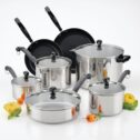 Farberware Classic Series II Stainless Steel 12-Pieces Cookware Set