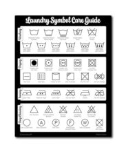 Laundry Guide Chart – On Sale Today!