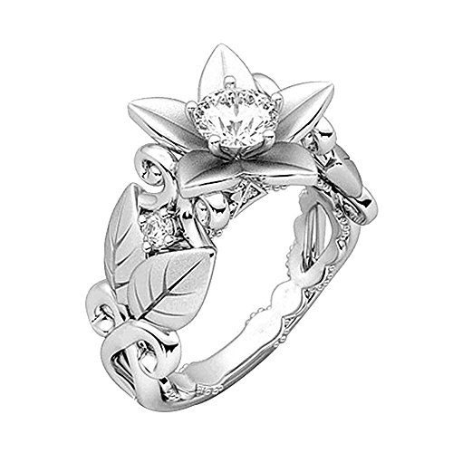 Fashion Rings for Women Owl Lettering Animal Ladies Ring Jewelry Owl Wedding Engagement Ring Anniversary Ring, Anniversary Gifts for Women...