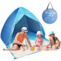 FBSPORT Beach Tent,Pop Up Beach Shade, UPF 50+ Sun Shelter Instant Portable Tent Umbrella Baby Canopy Cabana with Carry Bag...