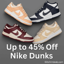 Up to 45% Off Nike Dunks Shoes | Styles from $49.97 (Reg. $90)