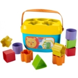 Fisher-Price Baby’s First Blocks with Storage Bucket, learn shapes and sort. HOT DEAL AT WALMART!