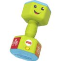 Fisher-Price Laugh & Learn Countin’ Reps Dumbbell Musical Toy