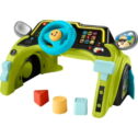 Fisher-Price Baby & Toddler Learning Toy Laugh & Learn Sit & Steer Driver Car Activity Center with Smart Stages for...