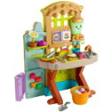 Fisher-Price Laugh & Learn Grow-the-Fun Garden to Kitchen, Interactive Farm-to-Kitchen Playset for Toddlers with Music, Lights and Learning Content