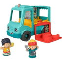 Fisher-Price Little People Musical Toddler Toy Serve It Up Food Truck Vehicle with 2 Figures for Pretend Play Kids Ages...