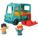 Fisher-Price Little People Serve It Up Food Truck Musical Toddler Toy with 2 Figures