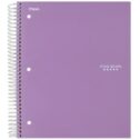 Five Star Spiral Notebook, 5 Subject, College Ruled, 11