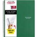 Five Star Wirebound Notebook, 1 Subject, Wide Ruled, 8
