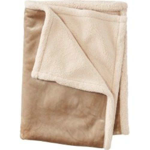 Fleece Dog Blanket Brown