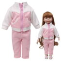 Floleo Clearance Fashion Sportswear Set For 18 Inch American Doll Clothes Accessory Girl's Toy Christmas Gifts