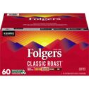 Folgers Classic Roast Coffee K-Cup Pods, Medium Roast Coffee, 60-Count