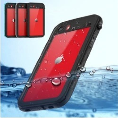For Apple iPhone SE 2020 Ultra Slim Waterproof IP68 Case Dirt-proof SHELLBOX iPhone Single in Black