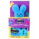 Frankford Peeps Easter Bunny House Blue Plush Gift Set, 1.5 Ounces
