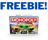 Monopoly: Star Wars The Child FREEBIE ALERT!  Run!