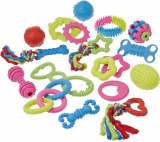 Frisco Just for Puppies Rope & TPR Variety Pack Puppy Toy, 17 count on Sale At Chewy