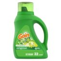 Gain + Aroma Boost Liquid Laundry Detergent, Original Scent, 32 Loads, 46 fl oz