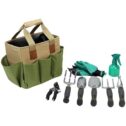 Gardening Tools Set | Garden Tools Kit | Gardening Gloves | 9 Piece Garden Tool Set | Digging Claw Gardening...