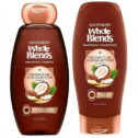 Garnier Hair Care Whole Blends Smoothing Coconut Oil and Cocoa Butter Extracts Shampoo and Conditioner, For Frizzy Hair, 22 Fl...