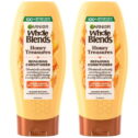Garnier Whole Blends Honey Treasures Repairing Conditioner, for Dry, Damaged Hair, 22 Fl Oz, 2 Count (Packaging May Vary)