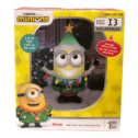 Gemmy Airblown LED Minions Dave the Elf 3.5 ft. Inflatable