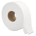 General Supply Jumbo Roll Toilet Paper, Septic Safe, 2-Ply, White, 3.3
