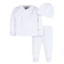 Gerber Baby Boy or Girl Unisex Take Me Home Set, 3-Piece, Sizes Preemie - 3/6 Months