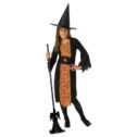 Girls Halloween Witch Costume, Way to Celebrate, Size S
