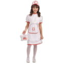 Girls Nurse Halloween Costume, Way to Celebrate, Size M