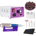 GIUGT Multifunctional Nail Art Machine 25000 Rpm Electric Professional Nail Art Tools Pedicure Drill File Nail Art Machine Set For...