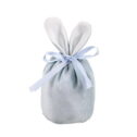 Giyblacko Easter Bunny Basket Bags Easter Gifts Bags Easter Bunny Ear Drawstring Candy Bags Easter Bags Velvet Goodie Bags For...