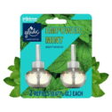 Glade PlugIns Scented Oil Refills, Air freshener, Mothers Day Gifts, Empower Mint, Infused with Essential Oils, 0.67 oz, 2 Count