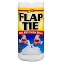 Glad Tall Kitchen Flap-Tie Trash Bags, 13 Gallon, Choose Your Count