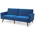 Glory Furniture Turin G0163-S Sofa Bed , NAVY BLUE