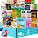 Gluten Free Snacks Gift Basket [40 Count] | Gluten Free Snack Box for Adults | Dairy Free - Healthy Vegan...