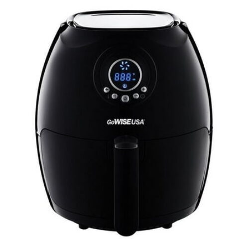 GoWISE USA 2.75-Quart Electric Programmable Air Fryer (Black)