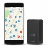 GPS Tracker with No Monthly Fee, Wireless Mini Portable Magnetic Tracker Hidden for Vehicle Anti-Theft / Teen Driving – Amazon