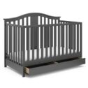 Graco Solano 4 in 1 Crib with Drawer Gray