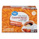 Great Value Caramel Pecan Medium Roast Coffee Pods, 12 Count