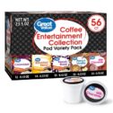 Great Value Entertainment Collection Variety Pack Medium Roast Coffee Pods, 56 Ct