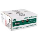Great Value Large White Eggs, 60 Count
