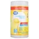 Great Value Lemon Scent Disinfecting Wipes, 75 Count, 1 Lbs, 5.5 Ounce