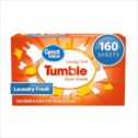Great Value Tumble Dryer Sheets, Laundry Fresh, 160 count