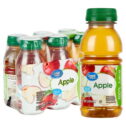 Great Value Apple Juice, 8 fl oz, 6 Count (Shelf Stable)