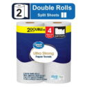 Great Value Ultra Strong Paper Towels, 2 Double Rolls