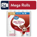 Great Value Ultra Strong Toilet Paper, 24 Mega Rolls