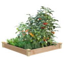 Greenes Fence Co Cedar Raised Garden Kit, 4 x 4 x 5.5 Feet