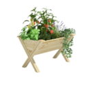 Greenes Fence V-Shaped Elevated Pine Garden Bed, 23 in x 34 in x 23.5 in
